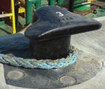Load factors for determining the bollard rating from the mooring line typically have a safety factor ranging from 1.5 to 3.
