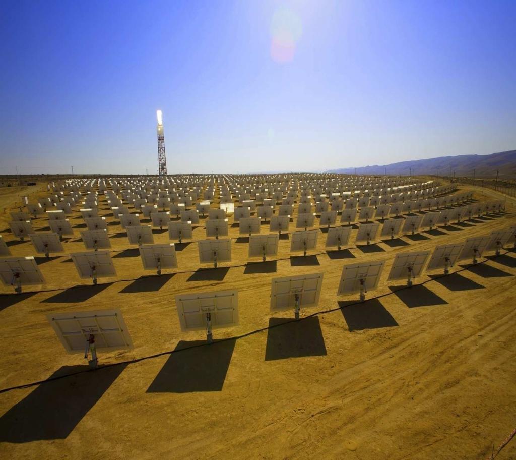 DESERTEC Principles for CSP project evaluation Principle 3: Environmental responsibility TuNur Solar Power Project: Supporting the fight against desertification: The TuNur project will be built with