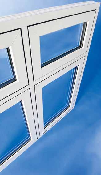 3 W/m2K Achieves WER A Rating (with 28mm double glazed IGU using float glass) Accepts chamfered or sculptured sashes Accepts double and triple glazing Manufactured from
