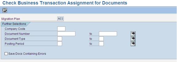 The next step in the check up phase is the check for implementation of SAP Notes.