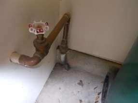 Plumbing System Domestic Water Supply: Supply Pipe: House Piping: Pipe Condition: Main Water Shut off: Public water Poly pipe where visible Copper where visible