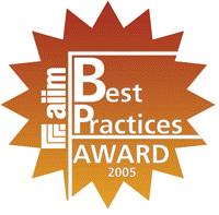 IBM DR 550 recognized as a leader in the area of retention management for compliance and governance named as Best in Show for the 2 nd year in a row at the 2006 AIIM Expo Conference and Exposition in