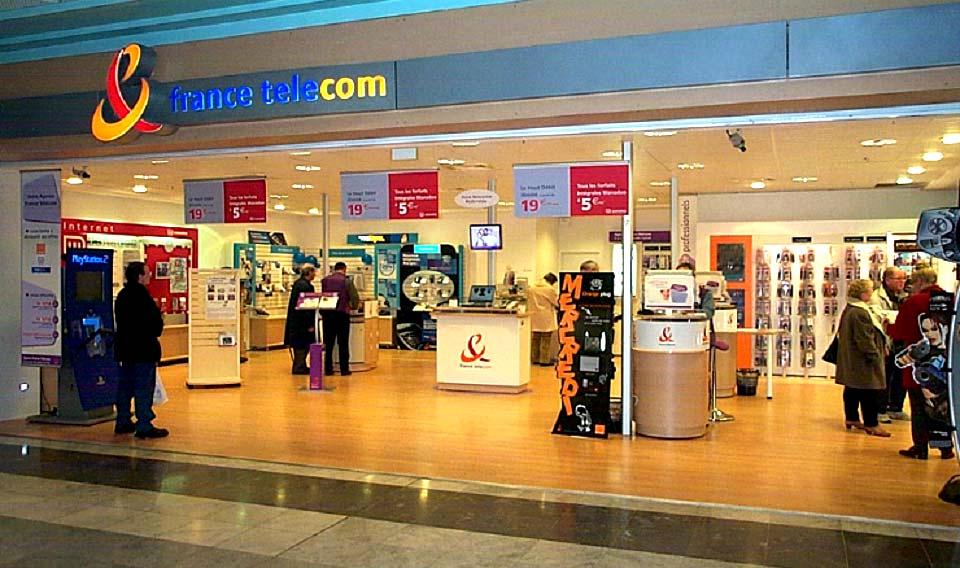 6 FT shops France Telecom A