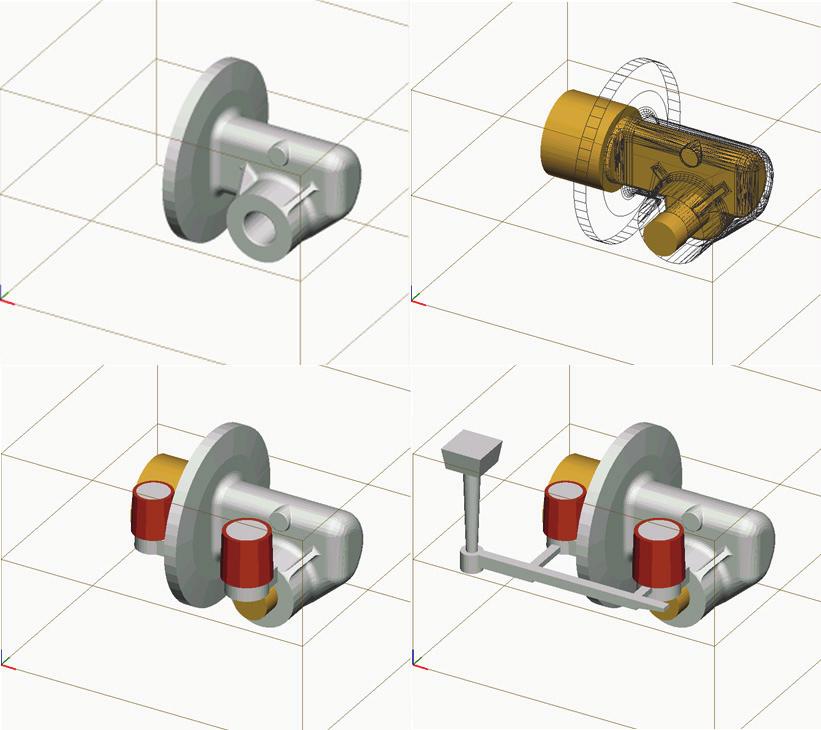 2. INPUTS, RESULTS, AND APPLICATIONS The main input to a simulation program is the 3D CAD model of the casting.