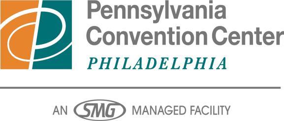 RETURN THIS FORM TO: PCC ORDER PROCESSING 1101 Arch Street Philadelphia, PA 19107 Phone: 215.418.4800 Fax: 215.418.4805 showservices@paconvention.
