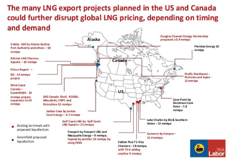 Western Canada Western Canada is an emerging venue likewise due to a boom in shale gas production.