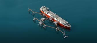 Nearshore FLNG The nearshore concept can take the form of a jetty head as shown here or could be a spread mooring