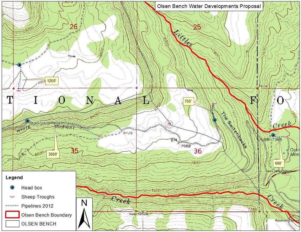 Map #2 Manti-La Sal National