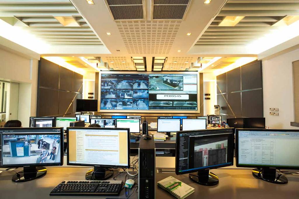 Thailand Progressive implementation of Digital Customs The CCTV Centre is the place where Customs operations nationwide can be monitored.