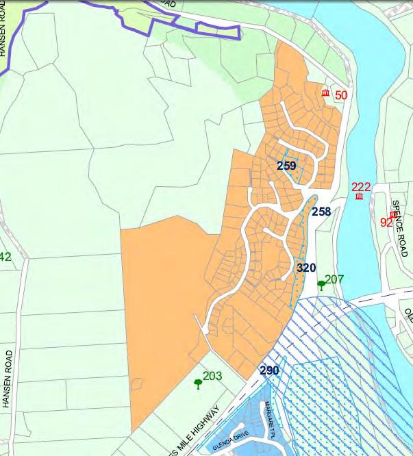 100 Figure 1: The orange shading indicates the extent of the Quail Rise Special Zone 3. How was the zone created?
