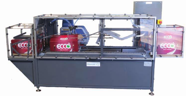 Carton Closer The Mercer closers is designed to automatically seal corrugated cartons, with multiple heights without adjustment.