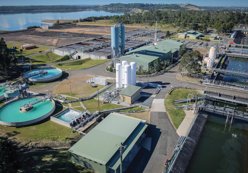 supplying reliable drinking water to 85% of Sydney s population TYPE OF CONTRACT Build and Operate CAPACITY 3,000 MLD