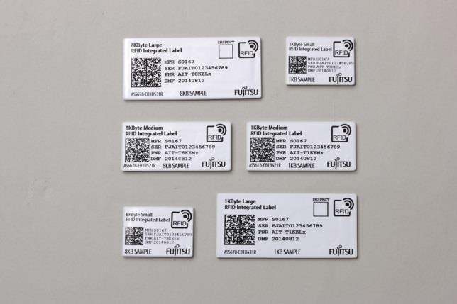 1 Description 1 Description The FUJITSU RFID Integrated Label is an advanced RFID Label specifically designed for part marking of metal and non-metal aircraft parts.