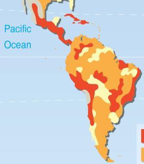 0 billion hectares Total Arable Rain-Irrigated Land 14% Planted Crops Central/South America UNEP,