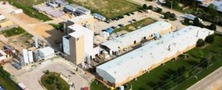 18 acre laboratory in Des Plaines 200,000 ft 2 with 28