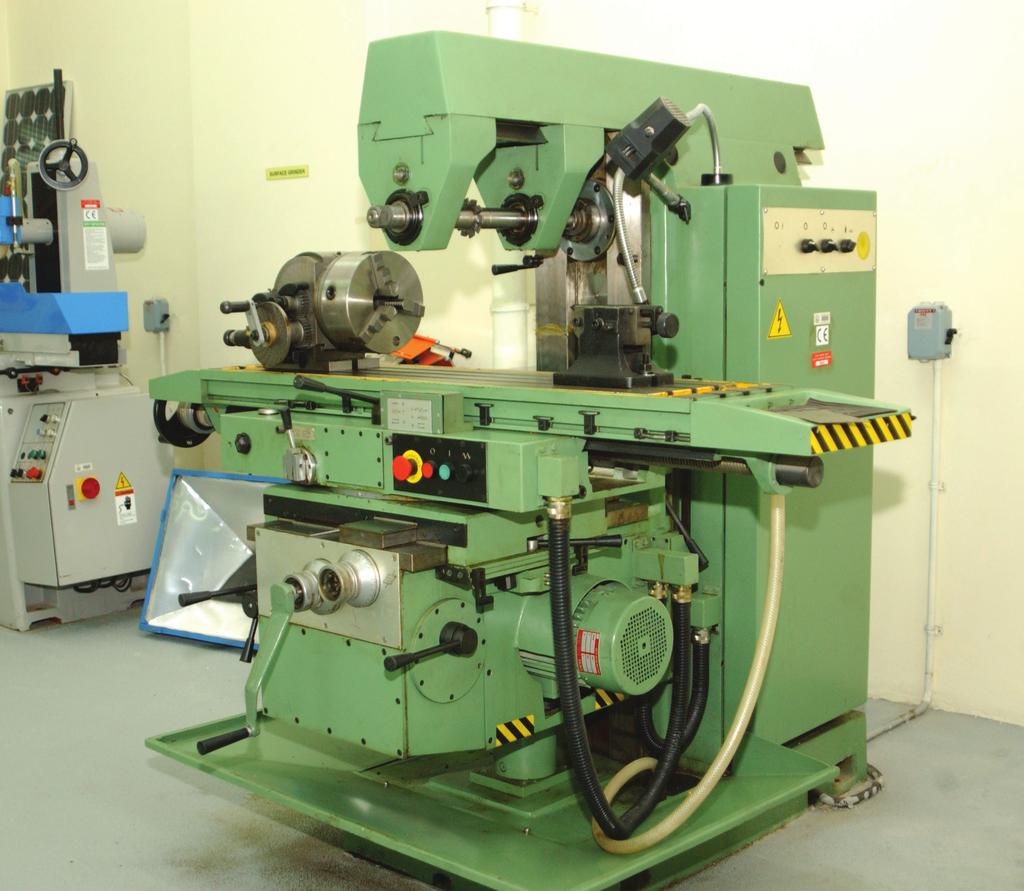 Experiments Gear Manufacturing Practice Turning and Taper Turning Welding Practice Carpentry Practice Tests and Services Lathe Machine: This equipment is very useful in fabricating threaded, nuts and