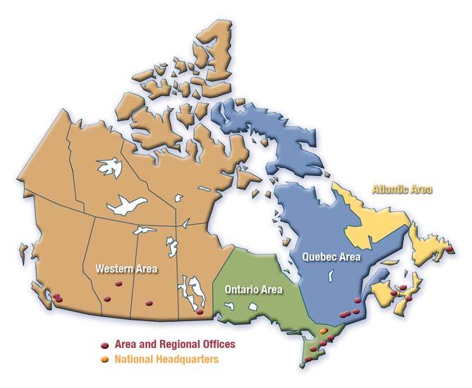 Our people Approx. 6,500 dedicated and highly trained professionals work across Canada.