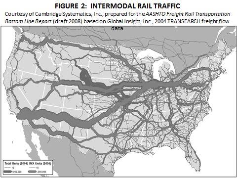 (MDOT 2009) and there is little connectivity among its intermodal terminals.