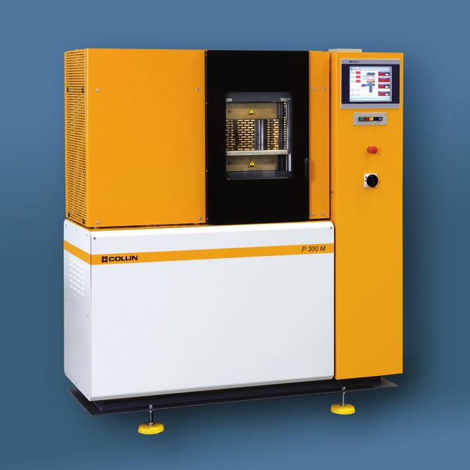 Laboratory-Platen-Presses Types P/M Laboratory machines for the processing of polymers Collin laboratory platen presses offer Uniform temperature distribution over the platen surface Maximum