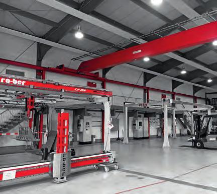 The range covers standardised modular robotic systems through to automation of complex logistic and materials handling operations in which gantry robots play a central role.