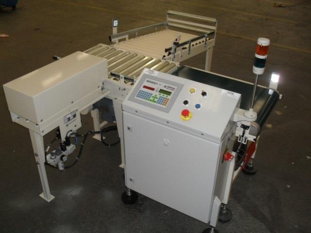 Check weighers The checkweigher is a weighing machine running automatically to control the weight of