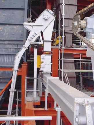 Chain conveyor Chain conveyors are also a tried and tested technology for discharging from silos and bunkers.