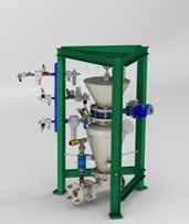 PNEUMATIC CONVEYOR TYPE GC GC series is supplied with an inlet cone valve studied and produced by GVF Impianti.