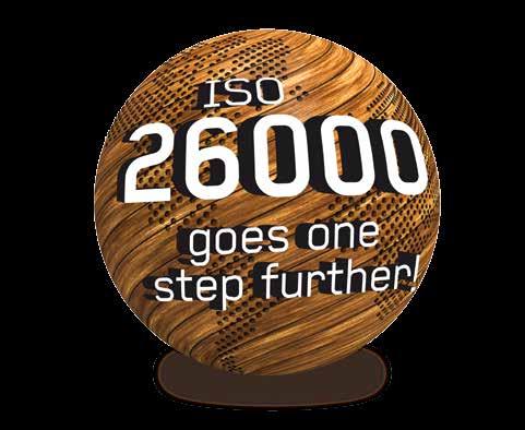 Why have we chosen ISO 26000? ISO 26000 is an international standard for CSR and provides practical guidelines for companies and organizations.