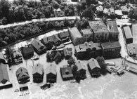 1948 Columbia River Flood 1948 flood destroyed Vanport, Oregon, a city of 20,000-30,000