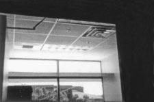Figure 6. Interior of an office where daylight dimming and window management strategies were studied. The office has south-facing windows with a light shelf.