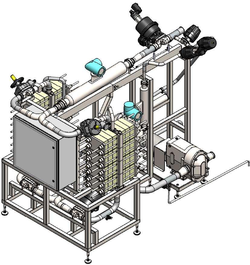 Nanofiltration system 120 m2 Ultrafiltration Skid 18 Main advantages: Better cost, schedule and scope control Design