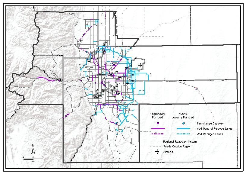 A Connected Multimodal Region The Denver region aspires to have a connected multimodal transportation system that provides everyone with viable travel choices.