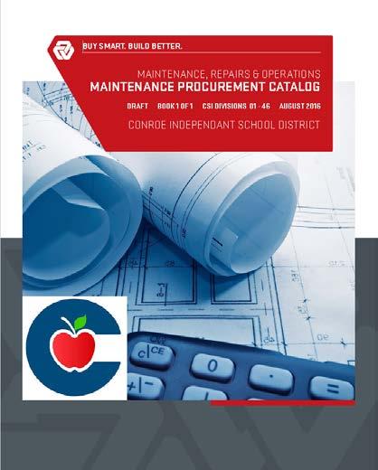 MRO Contract Documents Maintenance Procurement Catalog Catalog of Pre-Priced Construction Tasks Organized by Construction