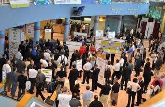 Watch as every attendee and exhibitor promotes your brand and booth number