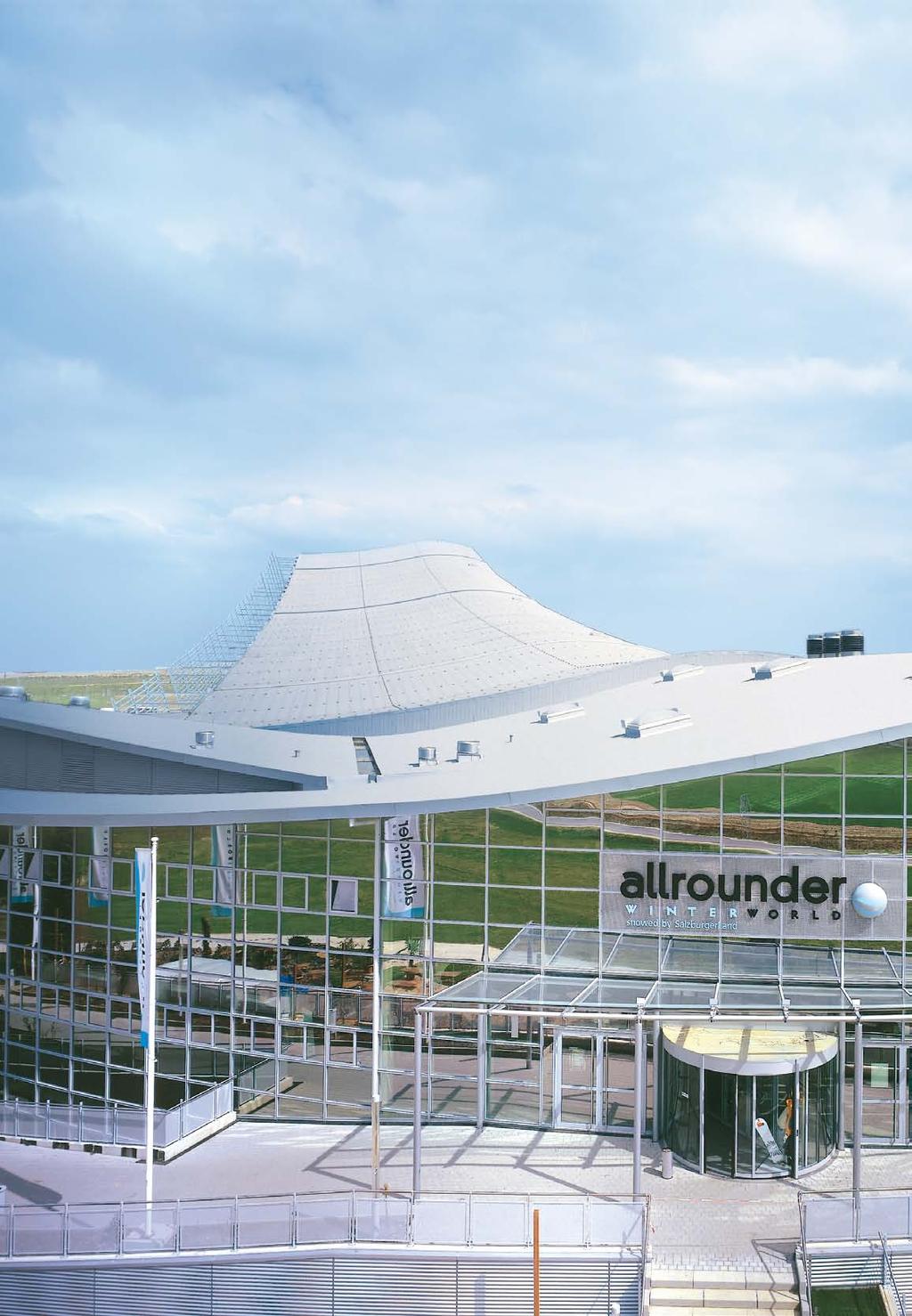 The allrounder WINTER WORLD in Neuss near Düsseldorf is the largest Ski hall in Europe.