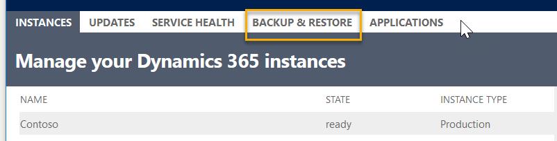 49 - CRM Database backups 1 Back