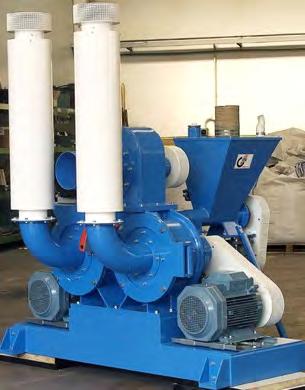 Basic Twin Hammer Mill Air classifying, twin rotor design Twin rotor, air-classifying mill with a separate transport air fan.