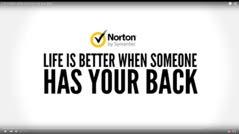 Norton successfully entertains with emotion Life Is Better When Someone Has Your Back Publisher: BuzzFeed Brand: