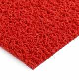 entrance mats Spaghetti mat quality : PVC execution : with open backing 31600300 14 1200 12000 red 31600200 14 1200
