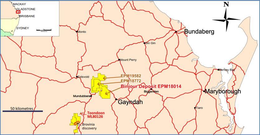 Binjour Project, Queensland: Biggest/Best Deposit Largest, highest grade new trihydrate gibbsite bauxite project in Pacific Basin