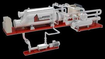 (Organic Rankine Cycle) turbogenerators.