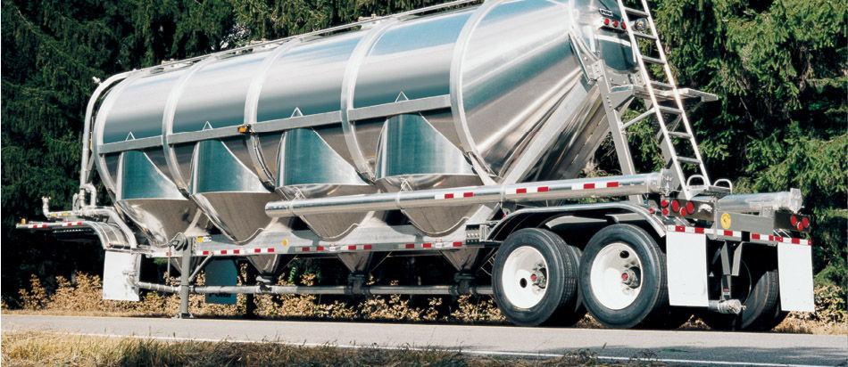 Dry Bulk Cargo Tanks Powders, pellets, fertilizers, or grain Not