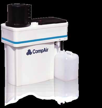 Oil/Water Separators Condensate generated by lubricated type air compressors is comprised of atmospheric borne water vapor and lubricant from the compression process.