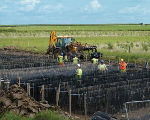 Embankments Over Weak Ground Proven reliable ground reinforcement solutions that are both rapid and inexpensive When faced with building embankments over soft ground, it may not be economical or