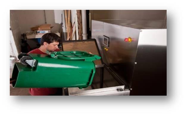 The EnviroPure Solution Hyper-accelerated food waste decomposition system On-site elimination of food waste in 24 hours Uses physical and biological