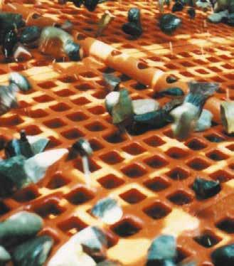 Polyurthane-Sieves designed as Tensioned Screens or Plain Sieve Panels Ready to Install, Nearly Maintenance Free, Suitable for Any Screening Installation In 1968 Steinhaus sieve panels made of