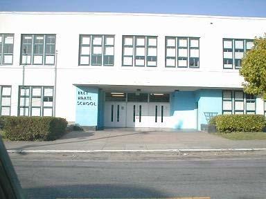 Bret Harte Elementary School Bret Harte Elementary School, constructed in 1954/1969, is located at 1035 Gilman Avenue.