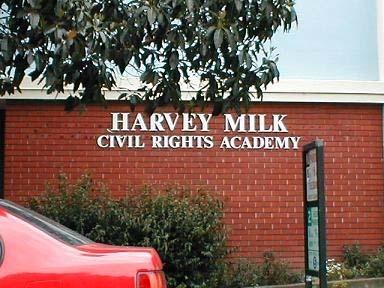 Harvey Milk Civil Rights Academy Harvey Milk Civil Rights Academy, constructed in 1954, is located at 4235 19 th Street.