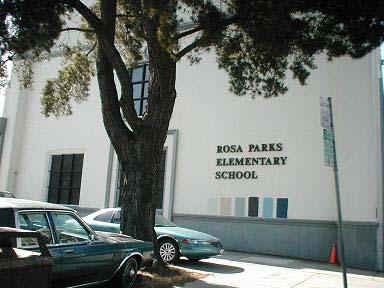 Rosa Parks Elementary School Rosa Parks Elementary School, constructed in 1927, is located at 1501 O Farrell Street.