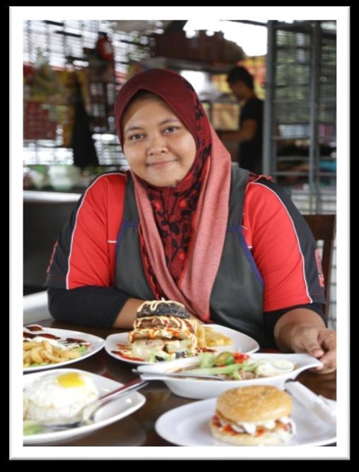 Siti Aisyah Mohd Yunus Catering services provider Kepong AIM has helped me to improve my livelihood.